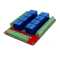 8-way relay module extended version low level bidirectional terminal double layer PCB 5V12V24V optional