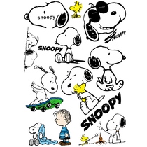 Medium size F0003-01 snoopy-cartoon animation laptop suitcase sticker waterproof