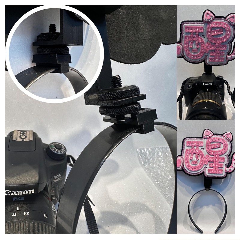 [Accessories] Headband Hot Shoe Camera Neutral Support Camera Brand Age Youth League Nct Bts