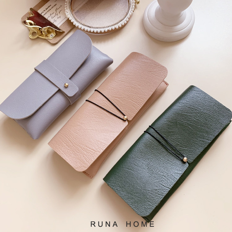 Runa Home thickened PU leather high quality ultra-light soft mirror wrap mirror box