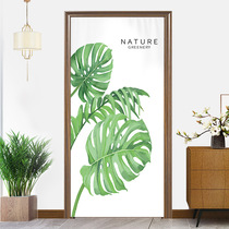 Magic Sticker Door Curtain Partition Curtain Wind Shield Curtain Room Door Living-room Semi-Curtain Decoration Household Wind-Proof Curtain Free To Set And Do