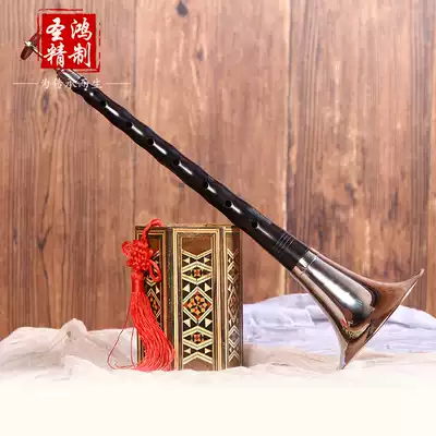 Tianjin Shenghong Suona factory direct sales of high-quality ebony ebony suona E-tuning distribution whistle horn musical instrument