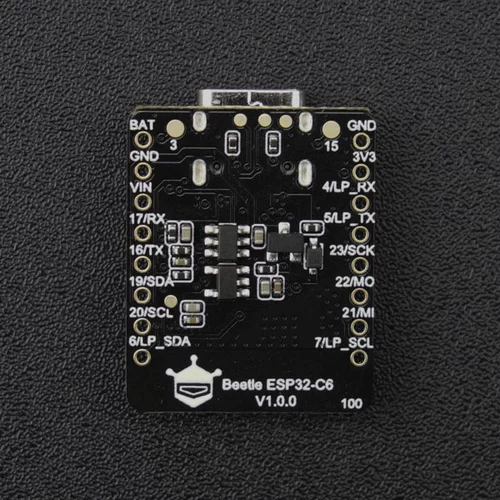 DFROBOT Макетная плата Beetle ESP32 C6 Мини-микроконтроллер ESP32 C6 Электронные компоненты
