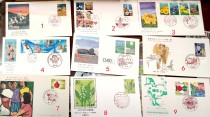 Japan marks the first day of the postmark scenery poke -O40