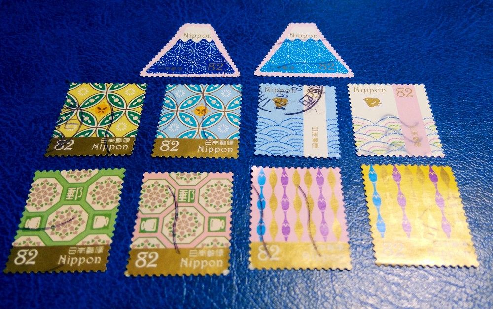 Japan Letter Pin Stamps Letter Pin -2016 years Japanese pattern No. 1 episode 82 10 All