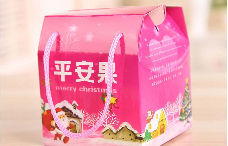 Christmas Safe Fruits Packaging Box Apple Box 88 Different Color Mixed Discover Goods Hand Hollowed Out of Non-hollowed out