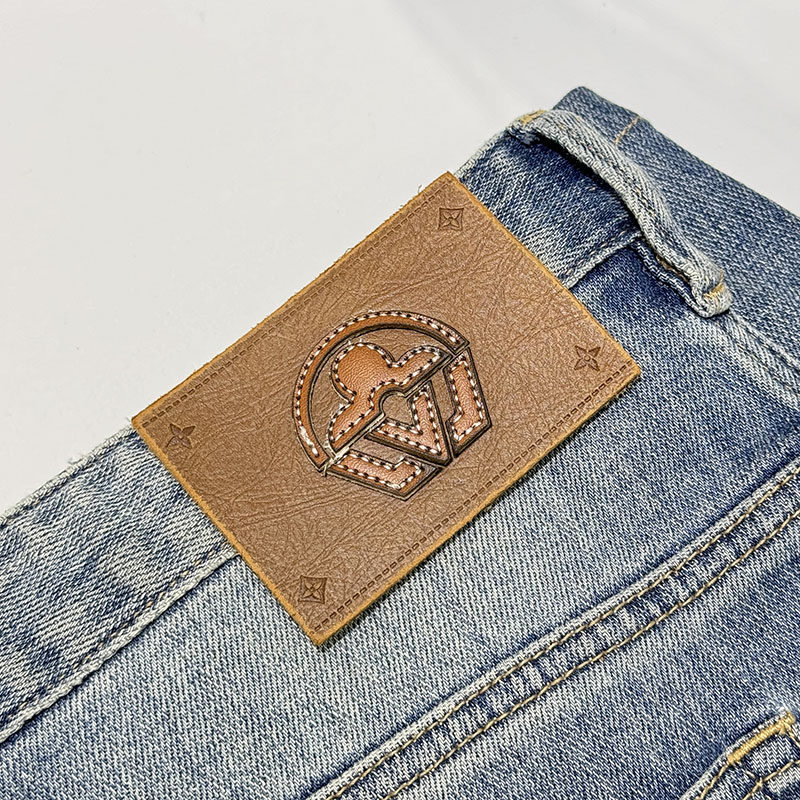2025新款高端商标牛仔裤,真皮皮标定制设计,品牌logo焕新体验!-皮标-淘宝好物网