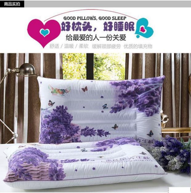 Lavender ngủ gối sức khỏe trợ Cassia Gối Gối Gối Gối Gối đơn đặc biệt cung cấp miễn phí vận chuyển - Gối