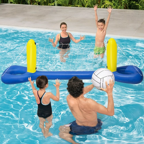 Бассейн подходит для мужчин и женщин для девочек для игр в воде, надувная водная интерактивная футбольная стойка