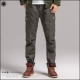 Bộ đồ bán nguyệt rồng thêu quần yếm Thời trang hip hop cotton nhẹ mid-thun siêu nhỏ túi quần kiểu Trung Quốc quần sooc túi hộp