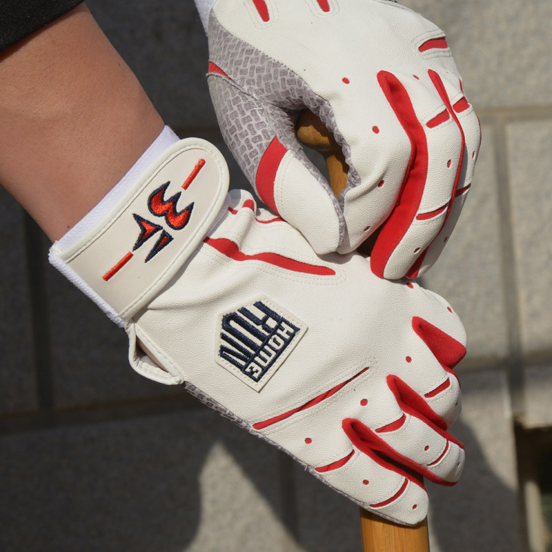 Bf Baseball Family Youth Children Adult Baseball Softball Batting Gloves Sheepskin Pu Frisbee Flag Football