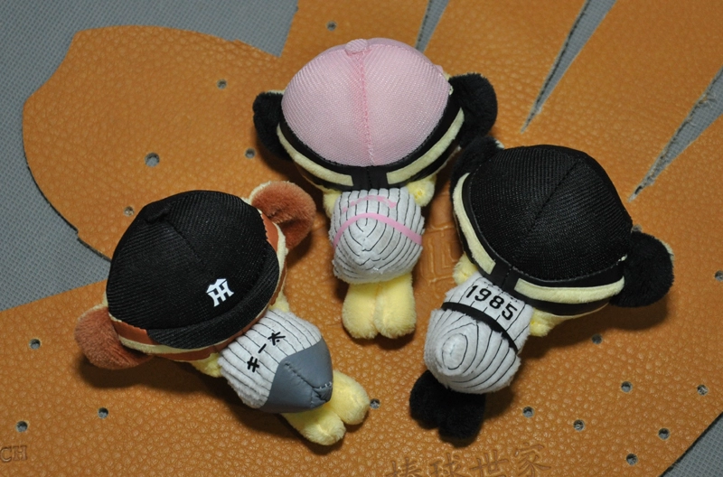 Bóng chày Nhật Bản NPB Hanshin Tiger người hâm mộ cung cấp quà tặng lưu niệm búp bê sang trọng siêu dễ thương - Bóng chày 	quả bóng chày da cứng	