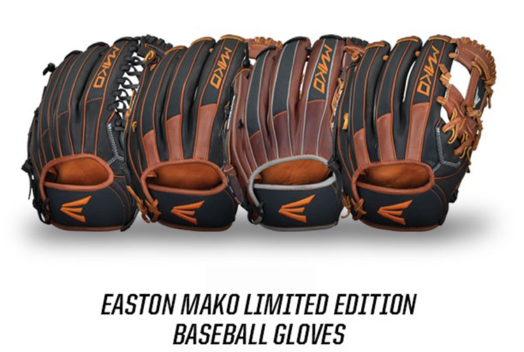 EASTON mako 12 inch cao cấp da cổ điển điên da ngựa da dầu bóng bàn chung bóng chày - Bóng chày 	gậy bóng chày bat chính hãng