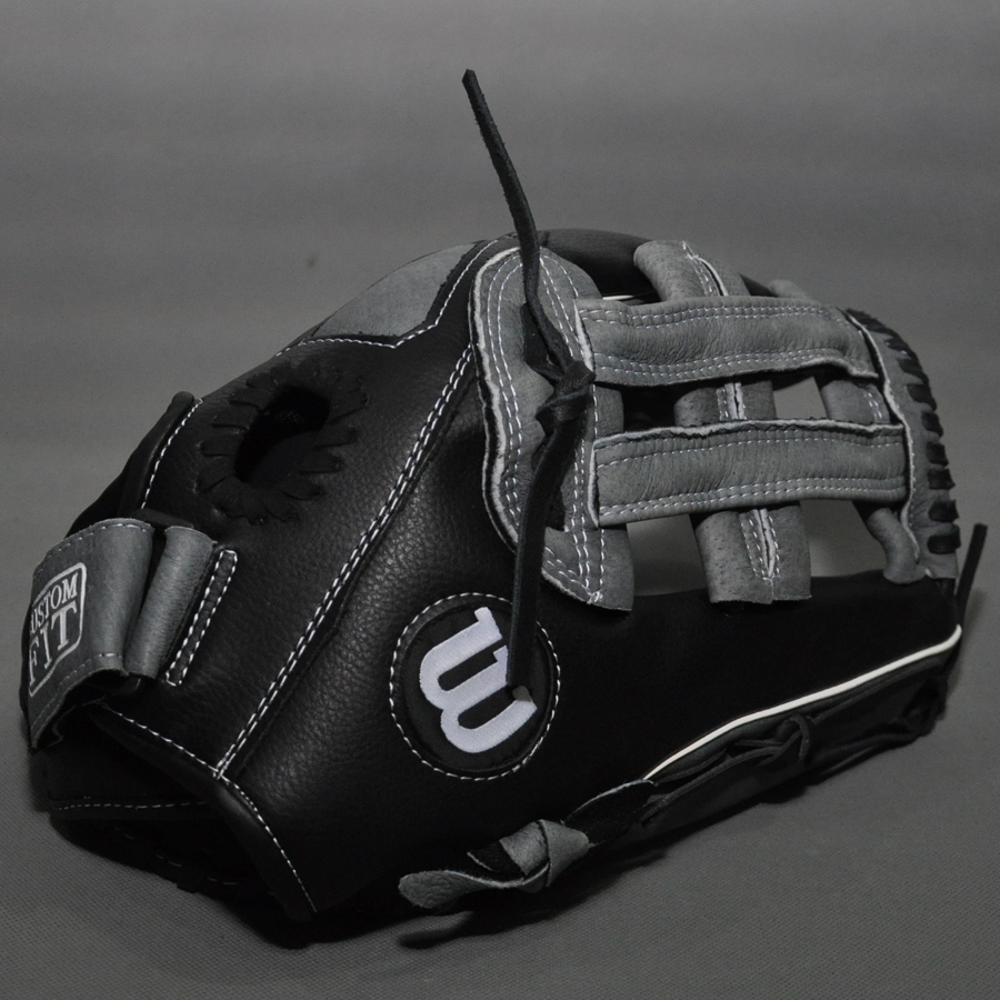Chính hãng Wilson wilson A2444-inch da heo + PU lĩnh vực outfield bóng chày găng tay bóng mềm 	mũ bóng chày aeroready	
