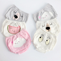 Baby Cotton Shorts Summer Thin Female Newborn Baby Wear Comfortable 1-3 Girls Bread Pants Summer