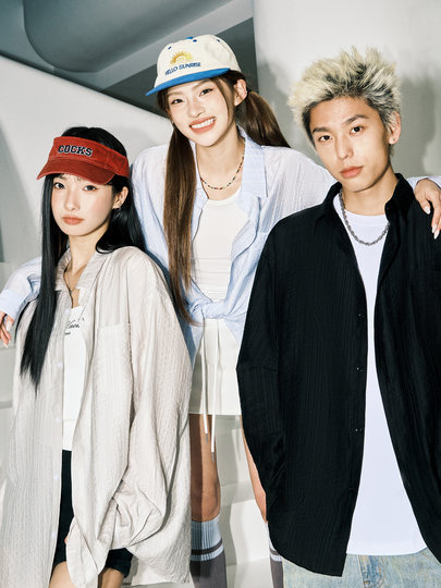 Burgenland Long-Sleeved Shirt for Women in Spring and Autum, Super Nice-Looking Autum and Winter White Cardigan Top Worn with a Shirt Jacket