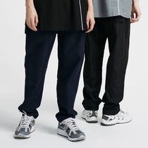 World cloth dance hustleandfreeze twill tooling casual pants high-elastic cotton polyester straight tube trousers mens simple