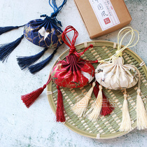 Dragon Boat Festival sachet gift Crane ancient style Hanfu purse Lavender wardrobe Car deodorant sachet Sachet Empty bag