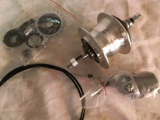 Japan Nexus SG - 7R46 city recreational car in 7 speed backflower drum