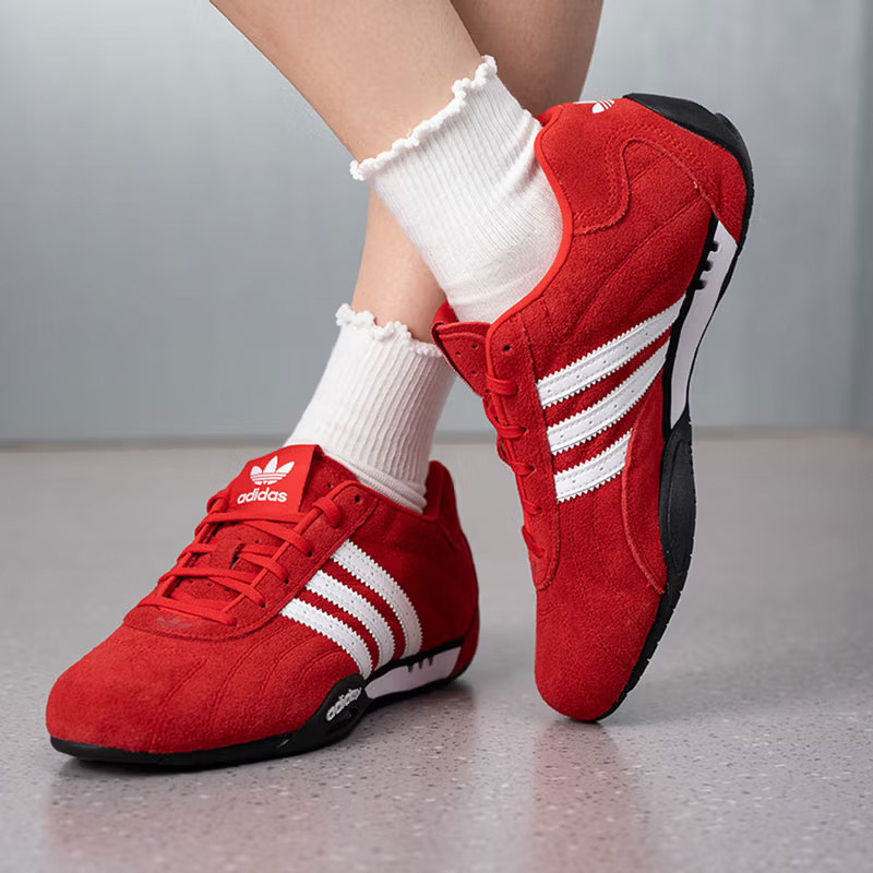 Adidas Women's Shoes New Model Adiracer Lo Retro Thin-Soled Casual Racing Sports Casual Shoes Ih4156