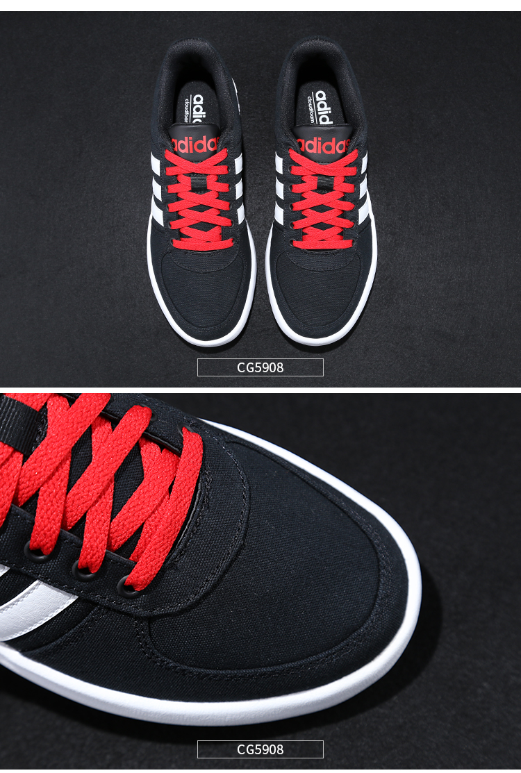 Giày nam Adidas mùa xuân mới thấp để giúp giày nhẹ mang giày thể thao CG5909 CG5908 giày sneaker nam đẹp
