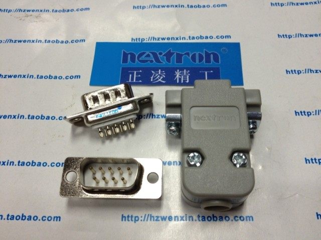 Taiwan Zhengling Seiko nextron DB9 joint DB9 male head housing welding head welding head-Taobao