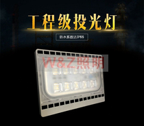 NEL Ultra thin flat LED projection lamp 20W30W50W outdoor waterproof advertising lamp sign floodlight