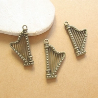 Бронзовая медная арфа, 1 шт