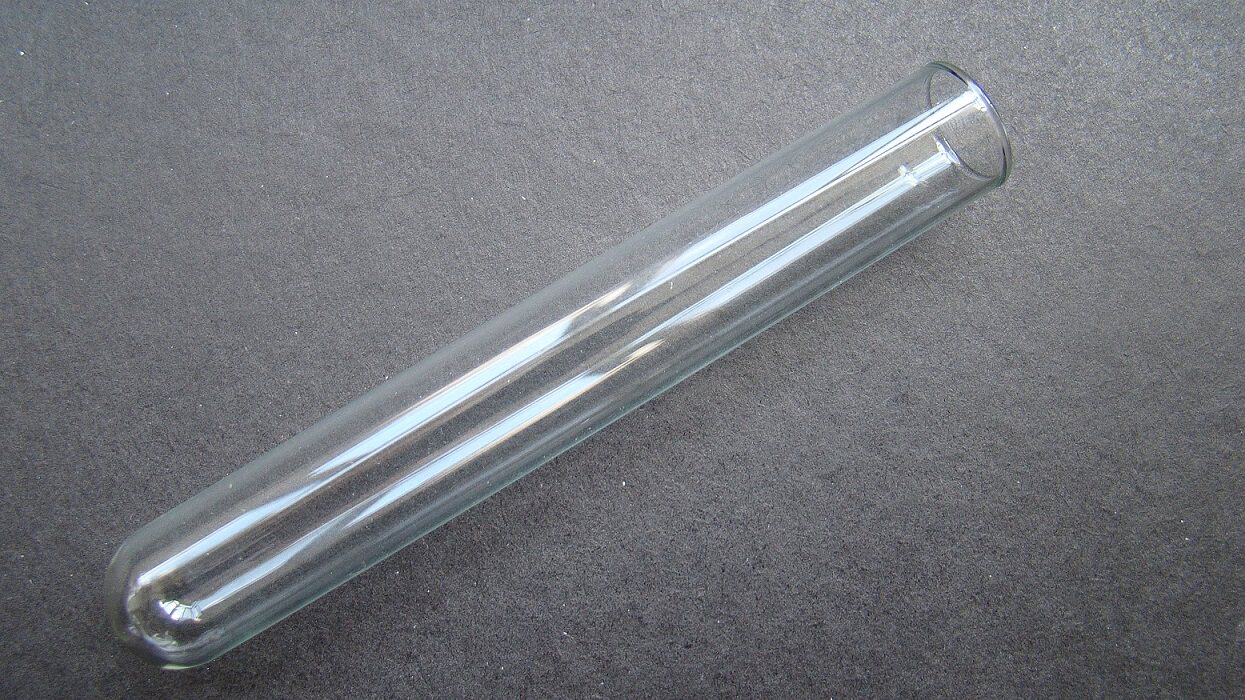 15 * 100mm round bottom test tube thick glass test tube chemical experimental consumables high temperature resistant