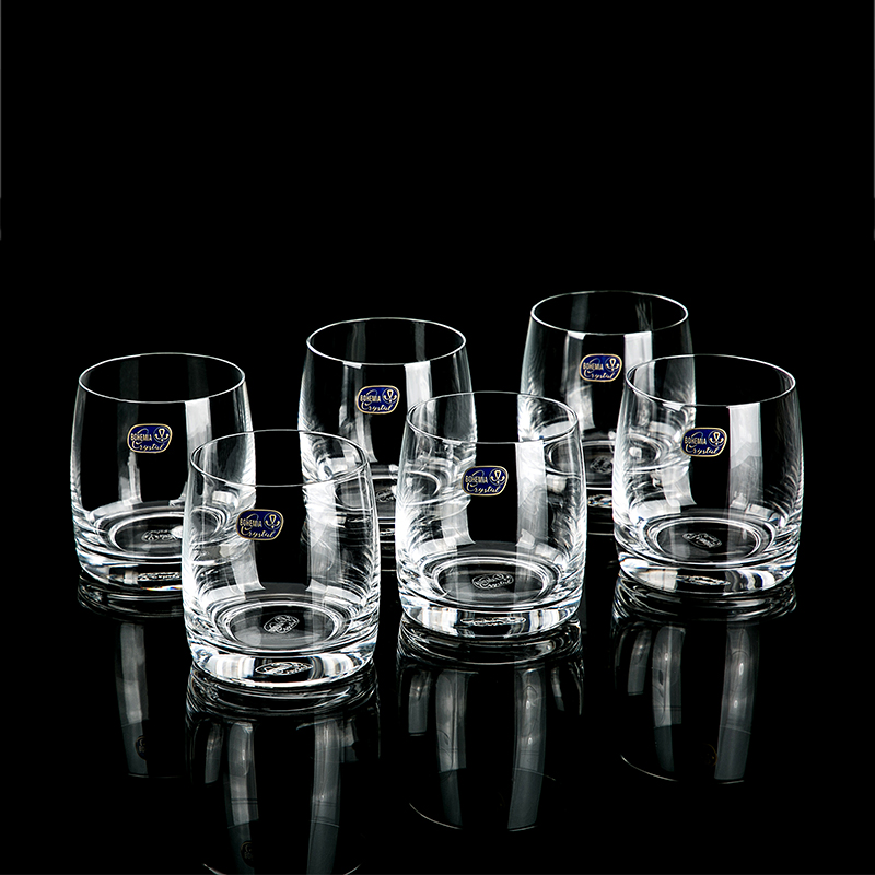 Imported Whisky Wine Cup Foreign Wine Glass Suit Home Creative White Wine Cup Personality Beer Cup Crystal Cup 6 only
