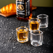 White glass set home lead-free crystal glass wine divider small one cup wine cup Chinese spirits wine glass