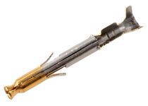 TE AMP 170365-3 crimping Jack female crimping terminal gold-plated nickel-plated brass contact core