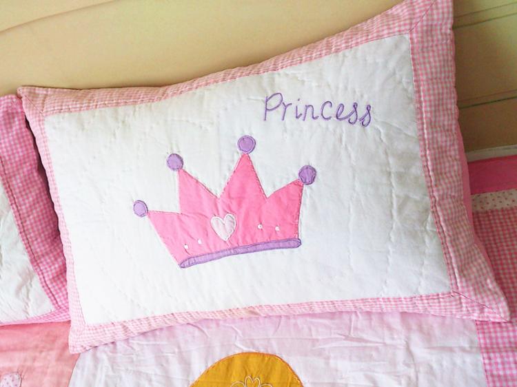 nữ mô hình nóng hồng bông bông gối gối che váy ba lê 40 * 60cm dày trẻ em bông của - Gối trường hợp gối kymdan