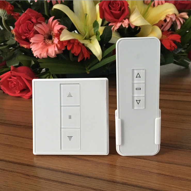 Type 86 electric telescopic shading shed awning controller electric curtain roller shutter curtain cloth automatic door control box switch