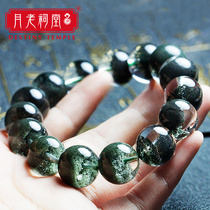 Month Old Ancestral Hall Basil Natural Green Ghost Bracelet Women Color Ghost Poly Basin Crystal Bracelet Male Red Ghost