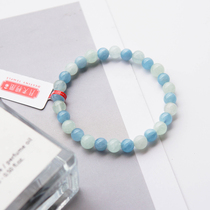 Month Old Ancestral Hall Natural Color Morgan Stone Bracelet Woman Candy Color Green Post Stone Crystal Handstring Blue Morgan Pink Morgan