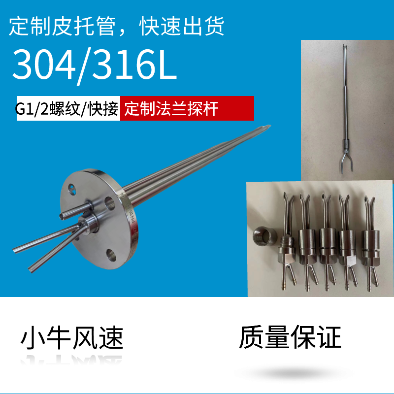 304 stainless steel S type leather care pipe quick succession flange G1 2 threaded leather care set to make 316L petruscan