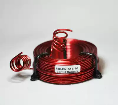 France SOLEN S16 inductance 0 10mH ~ 30mH single wire 1 29mm pure copper 99 99