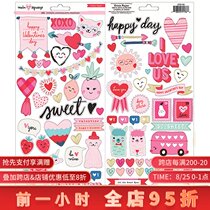  Crate Paper 101 Cute Stickers Main Squeeze stickers