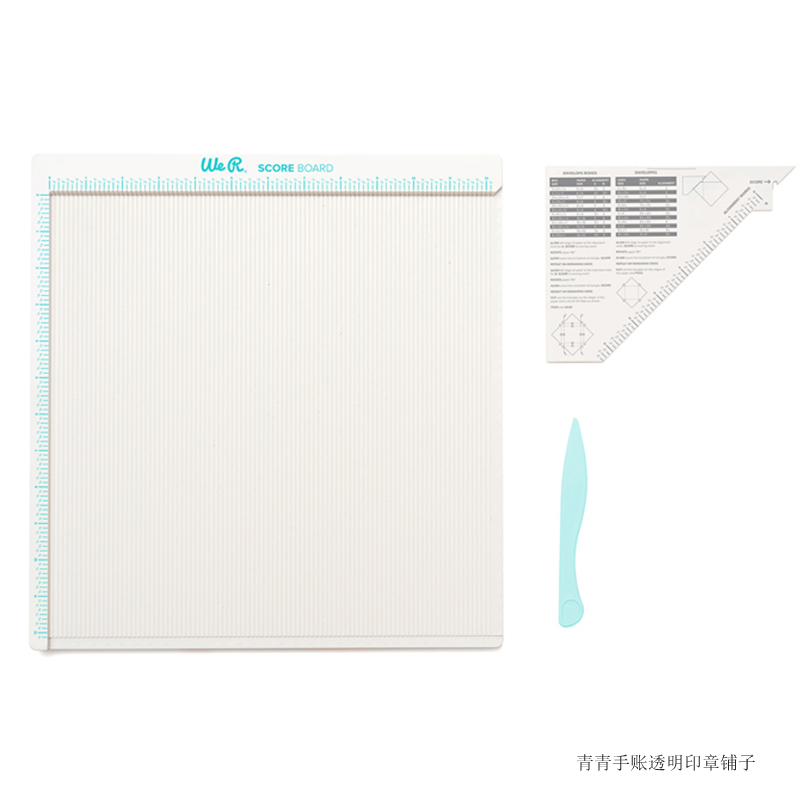 We R Memory Keepers White Crease Board Set Basic Score Board