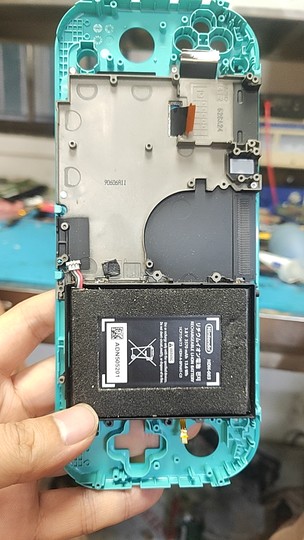原装拆机ns switchlite主机中框加电池维修配件