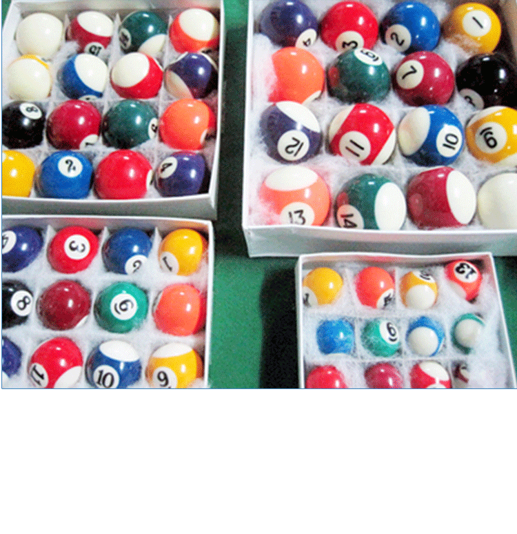 Bi-a trẻ em Mỹ Snooker 25 mm32mm38mm bi-a bi-a nhỏ bi-a đồ chơi bàn bi a tại nhà