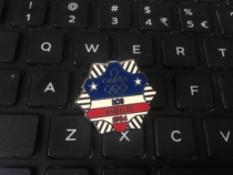 2010 Vancouver Winter Olympics badge Omega badge 1984 Los Angeles Olympics snowflake badge