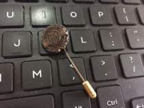 Olympic Games Badge Italian Olympic Committee Badge 2018 Italian NOC Bronze Pin Badge