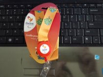2016 Brazil Rio Olympic Games Lanyard Paralympic Official Lanyard Genuine Packaging Certificate Lanyard