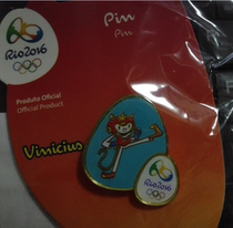 2016 Brazil Rio Olympic Games Badges Mascot Competition Badges Taekwondo Badges