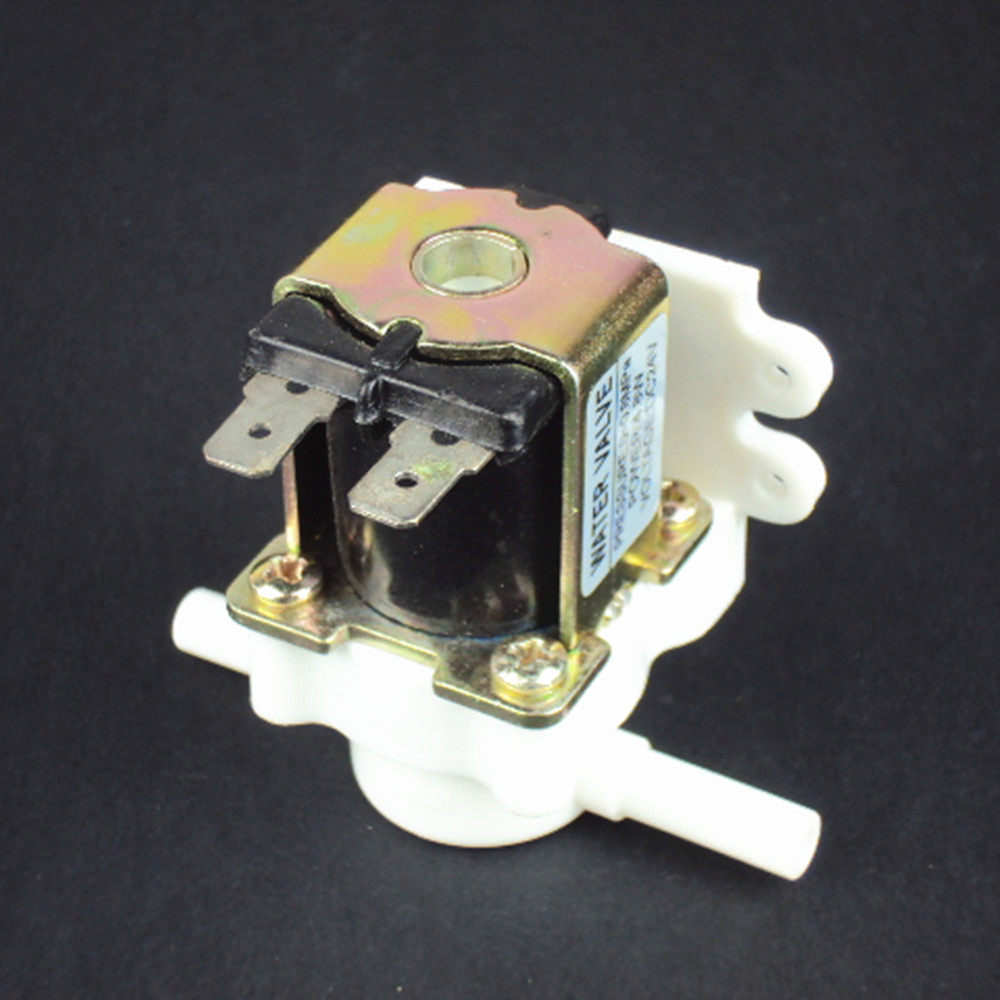 Normally closed plastic solenoid valve Quick-connect in-line outer diameter 6MMDC 12V DC24V Water dispenser valve special price
