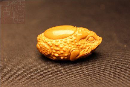 Olive Nuclear Sculptures Frog Money Bags Essay Playing Handmade Single Seed Keychain Mobile Phone Pendant Old Stock Hand Strings Accessories