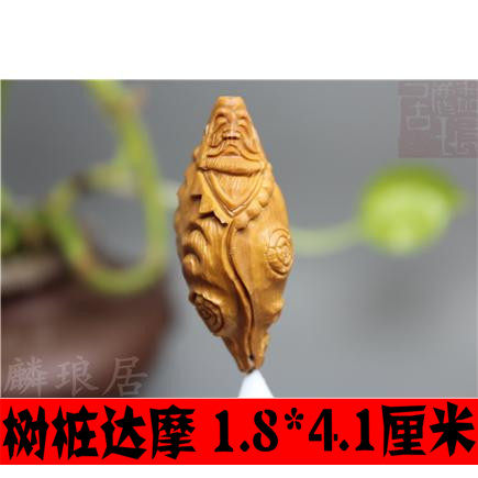 Olive Nuclear Engraving Damo Nuclear Sculptures Single Tree Stumps Handmade Text of the Diamond Bodhi Star Moon Accessories