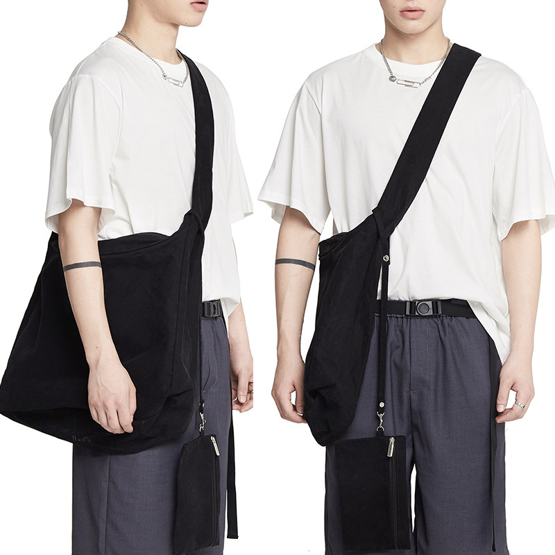 GAHK Korean designer official network ins19 autumn winter large capacity 100 hitch satchel